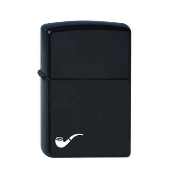 Pfeifenfeuerzeug Zippo schwarz 60001269